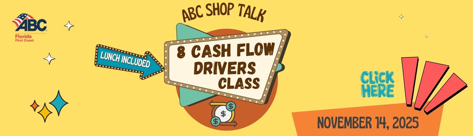 Banner Cash Flows Drivers Class Flyer (1650 x 477 px)